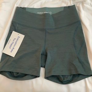 Outdoor voices tech sweat shorts